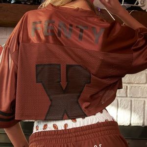 *NEVER WORN* Limited-Edition LVII Cropped Varsity Jersey